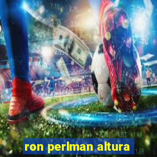 ron perlman altura